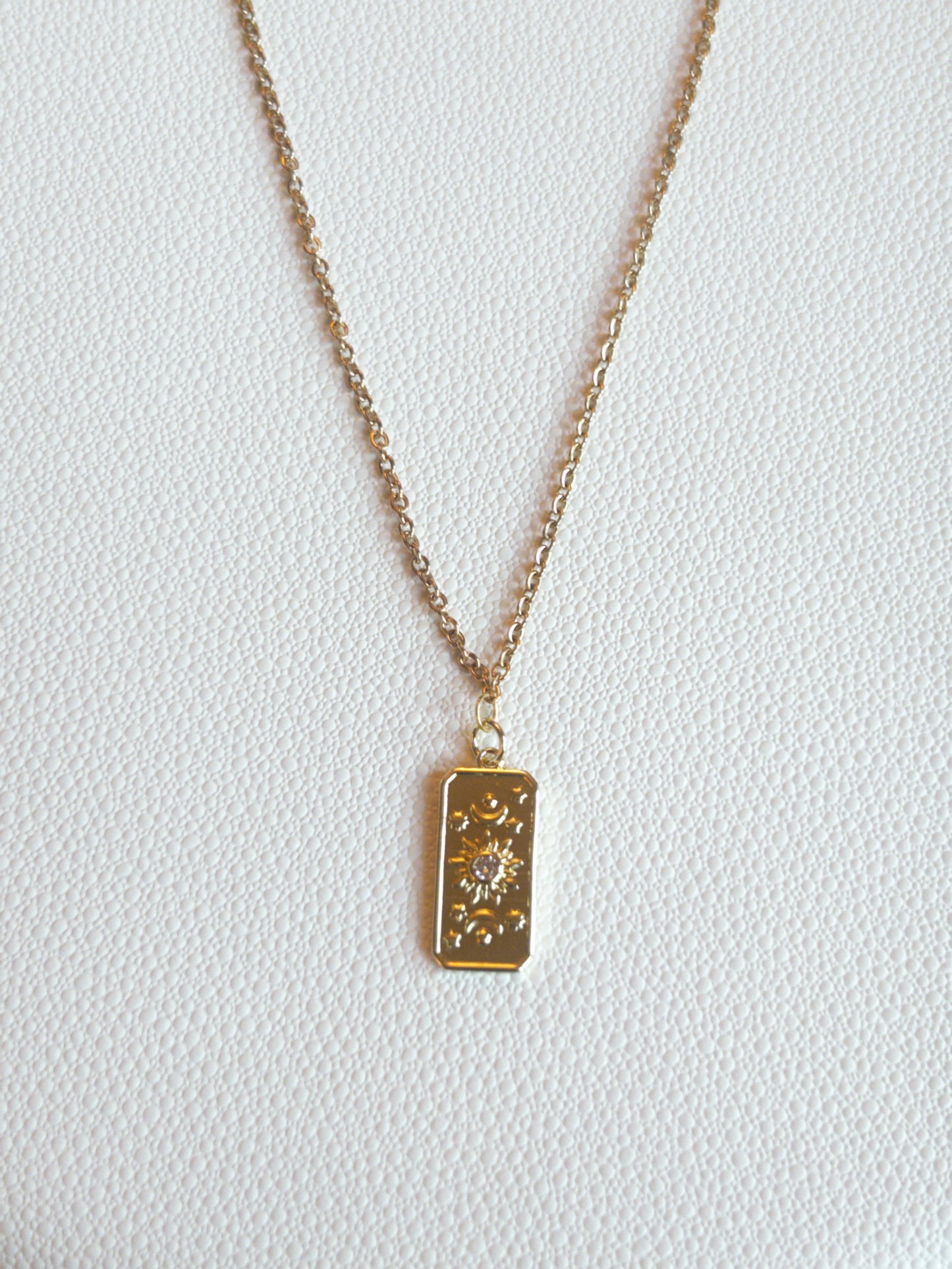 Moon and Sun necklace