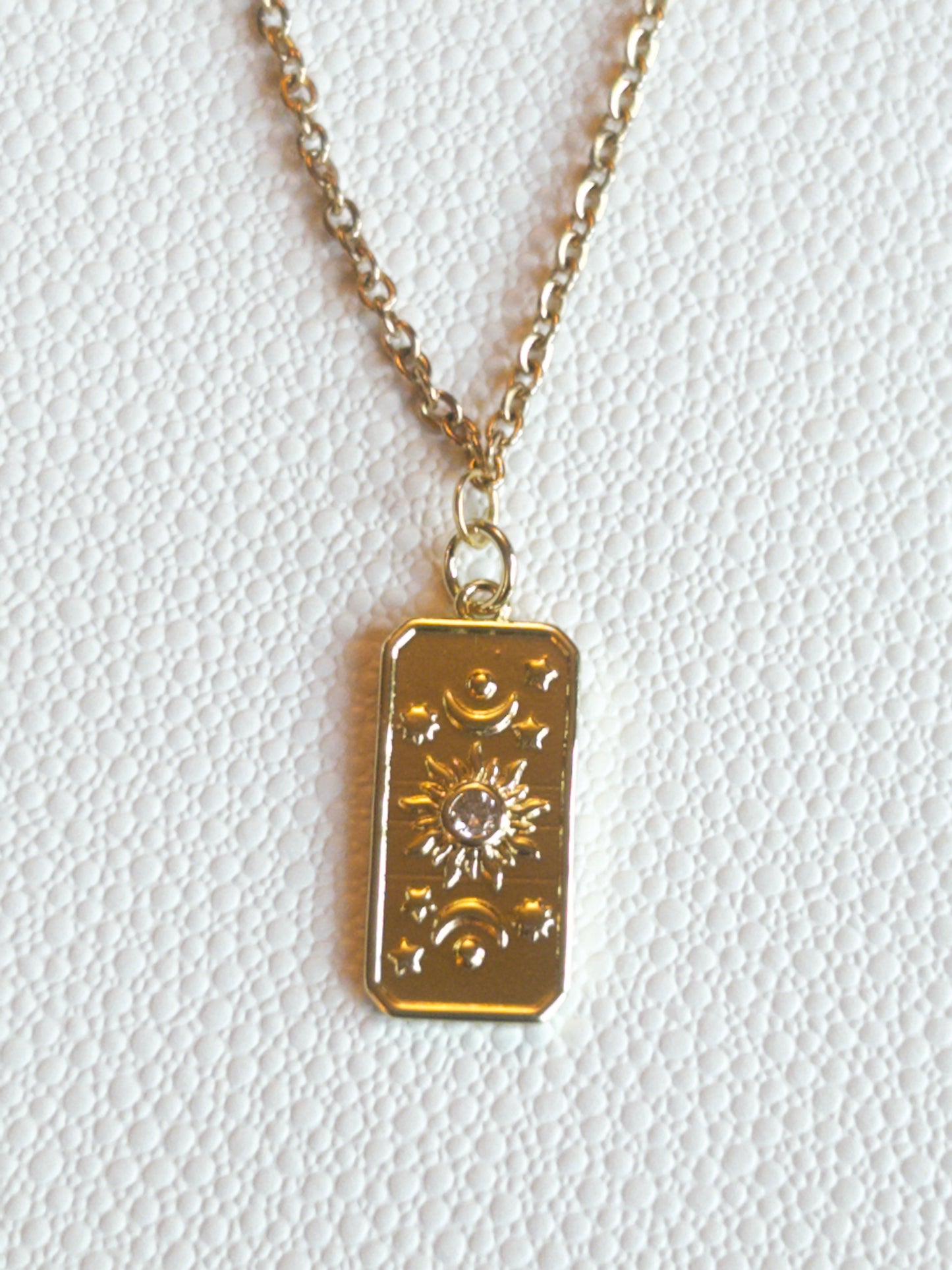 Moon and Sun necklace