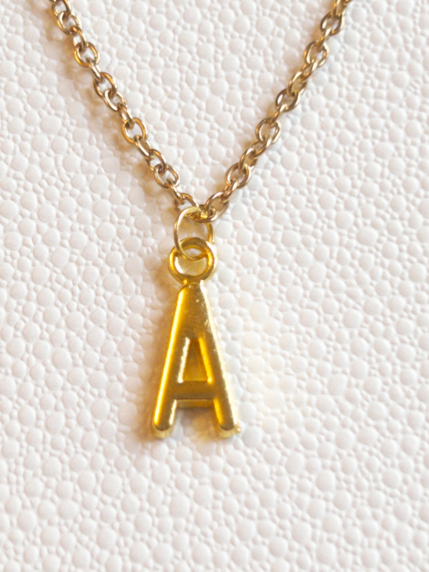 Custom letter necklace